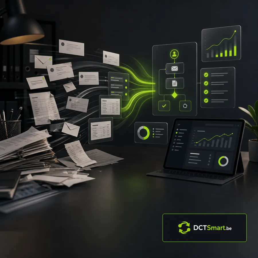 DCTSmart automatisering, schematisch overzicht